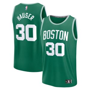 Fanatics Sam Hauser Boston Celtics Kelly Green Fast Break Replica Player Gorgeous Jersey Icon Edition