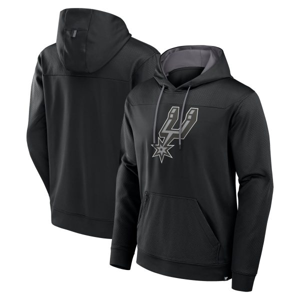Fanatics San Antonio Spurs Black Reserve Defender Pullover Hoodie Premium