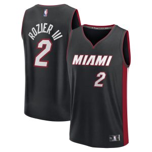 Fanatics Terry Gorgeous Rozier Miami Heat Black Fast Break Player Jersey Icon Edition