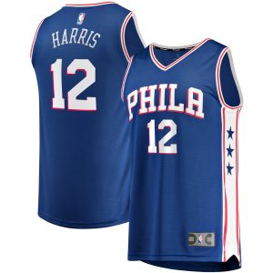 Fanatics Tobias Harris Philadelphia 76ers Royal Fast Break Replica Unique Player Team Jersey Icon Edition