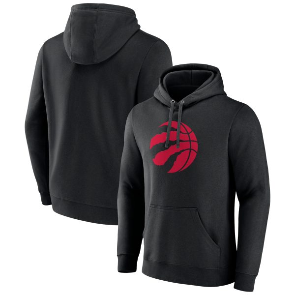 Fanatics Toronto Raptors Gorgeous Black Primary Logo Pullover Hoodie