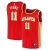 Fanatics Trae Young Atlanta Hawks Gorgeous Red Fast Break Player Jersey Icon Edition