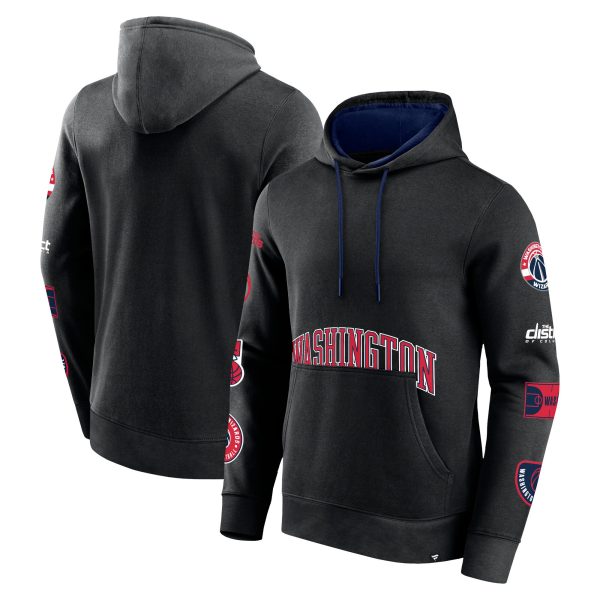 Fanatics Washington Wizards Black Home Court Chic Pullover Hoodie