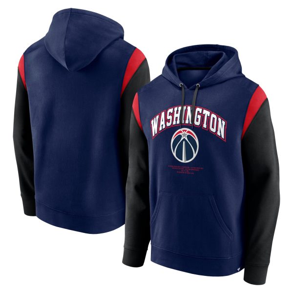 Fanatics Washington Wizards Stylish Navy Scorer Pullover Hoodie