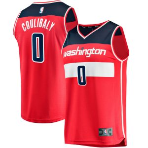 Fanatics Washington Wizards Red Fast Chic Break Replica Jersey Icon Edition