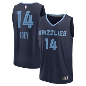 Fanatics Zach Edey Memphis Grizzlies Youth Navy 2024 NBA Draft Fast Break Player Jersey Fabulous Icon Edition