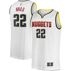 Fanatics Zeke Nnaji Denver Nuggets White Fast Break Player Unique Jersey Association Edition