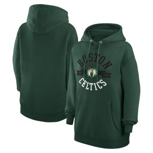G III 4Her Elegant by Carl Banks Boston Celtics Women's Green City Pullover Hoodie