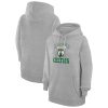 G III 4Her by Carl Banks Boston Celtics Women's Heather Gray Graphic Fleece Pullover Hoodie Eye - catching