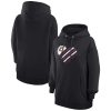 G III Chic 4Her by Carl Banks Cleveland Cavaliers Women's Black Heart Pullover Hoodie