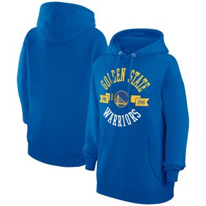 G III 4Her by Carl Trendy Banks Golden State Warriors Women's Royal City Pullover Hoodie