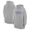 G III 4Her by Carl Banks Los Angeles Lakers Women's Elegant Heather Gray Dot Print Pullover Hoodie