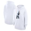 G III 4Her by Carl Banks Memphis Grizzlies Women's White Basketball Girls Fleece Pullover Premium Hoodie