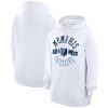 G III 4Her by Carl Banks Memphis Grizzlies Women's White City Pullover Hoodie Chic
