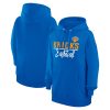 G III 4Her by Elegant Carl Banks New York Knicks Women's Blue Graphics Fleece Pullover Hoodie