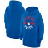 G III Trendy 4Her by Carl Banks Philadelphia 76ers Women's Royal City Pullover Hoodie