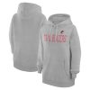 G III 4Her by Carl Banks Portland Trail Gorgeous Blazers Women's Heather Gray Dot Print Pullover Hoodie