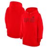 G III 4Her by Carl Banks Toronto Raptors Trendy Women's Red Dot Print Pullover Hoodie
