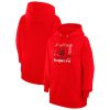 G III 4Her by Carl Fabulous Banks Toronto Raptors Women's Red Team Collage Graphic Fleece Pullover Hoodie