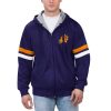 G III Sports by Carl Banks Unique Phoenix Suns Purple Contender Full Zip Hoodie Jacket