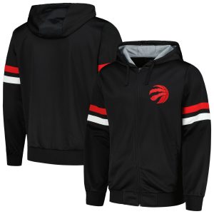 G III Sports by Carl Banks Toronto Raptors Fabulous Black Contender Full Zip Hoodie Jacket