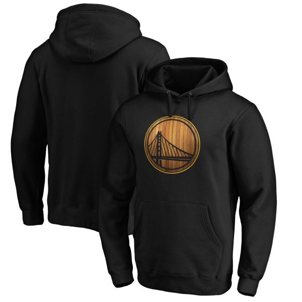 Golden State Warriors Black Hardwood Pullover Gorgeous Hoodie