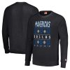 Homage Chic Dallas Mavericks Unisex Charcoal Holiday Raglan Pullover Sweatshirt