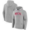 Houston Rockets Gray Alternate Logo Pullover Hoodie Premium