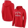 Houston Rockets Fabulous Women's Red Overtime Pullover Hoodie