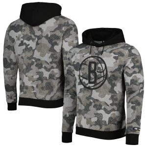 Hugo Boss Brooklyn Gorgeous Nets Black Camo Pullover Hoodie