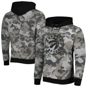 Hugo Fabulous Boss Toronto Raptors Black Camo Pullover Hoodie
