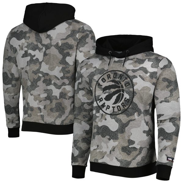 Hugo Fabulous Boss Toronto Raptors Black Camo Pullover Hoodie