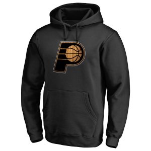 Indiana Pacers Eye - catching Black Hardwood Pullover Hoodie