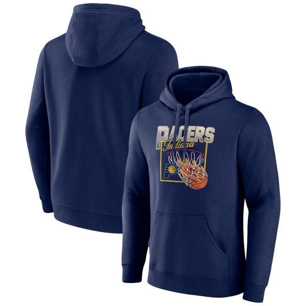 Indiana Pacers Navy Alley Oop Pullover Chic Hoodie