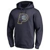 Indiana Pacers Eye - catching Navy Static Logo Pullover Hoodie