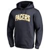Indiana Pacers Navy Wordmark Pullover Stylish Hoodie