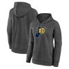 Indiana Chic Pacers Women's Charcoal Primary Logo Pullover Hoodie