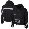 Jordan Brand Brooklyn Nets Women's Trendy Black Courtside Statement Edition Pullover Hoodie