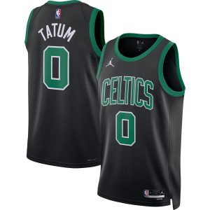 Jordan Brand Jayson Tatum Boston Celtics Unisex Black Swingman Unique Jersey Statement Edition