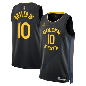 Jordan Unique Brand Jimmy Butler Golden State Warriors Unisex Black Swingman Jersey Statement Edition