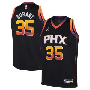 Jordan Brand Kevin Fabulous Durant Phoenix Suns Youth Black 2022/23 Swingman Jersey Statement Edition