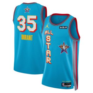 Jordan Brand Kevin Durant Unisex Light Blue 2025 NBA All Trendy Star Game Swingman Player Jersey