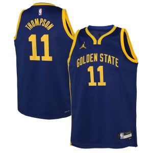 Jordan Brand Klay Thompson Golden State Warriors Youth Blue Premium Swingman Jersey Statement Edition