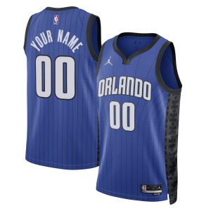 Jordan Brand Orlando Magic Unisex Chic Royal 2022/23 Swingman Custom Jersey Statement Edition