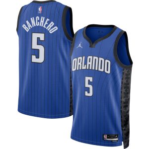 Jordan Brand Paolo Banchero Orlando Magic Fabulous Unisex Blue Swingman Jersey Statement Edition