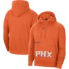 Jordan Trendy Brand Phoenix Suns Orange Courtside Statement Edition Pullover Hoodie