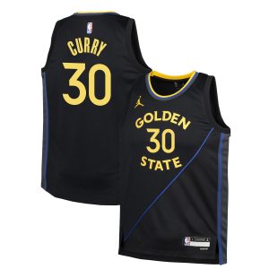 Jordan Brand Stephen Curry Golden State Warriors Youth Navy Swingman Jersey Stylish Statement Edition