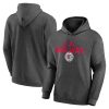 LA Clippers Heathered Charcoal Victory Earned Premium Pullover Hoodie