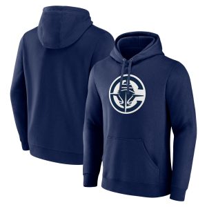 LA Clippers Navy Primary Logo Pullover Eye - catching Hoodie