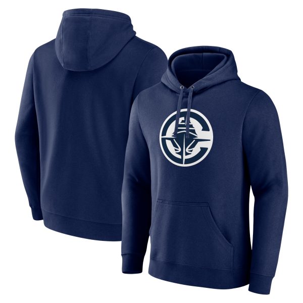 LA Clippers Navy Primary Logo Pullover Eye - catching Hoodie